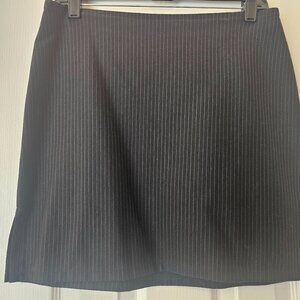 Pinstripe skirt